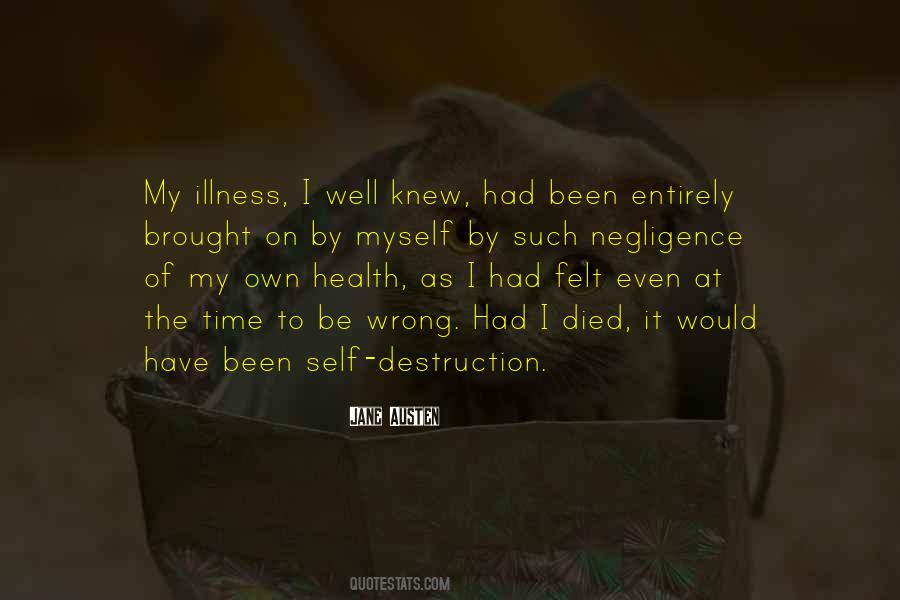 My Illness Quotes #1758030