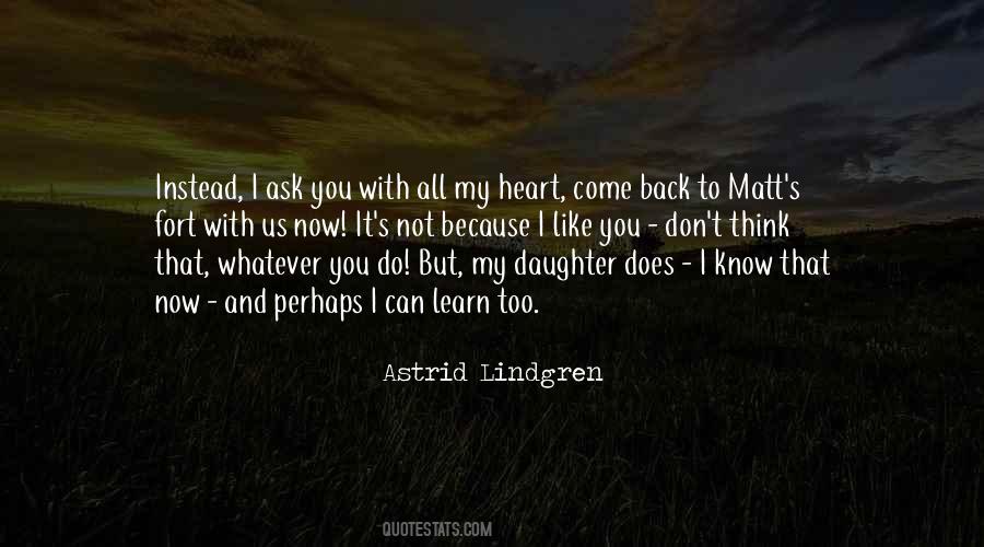 Daughter Heart Quotes #1869990