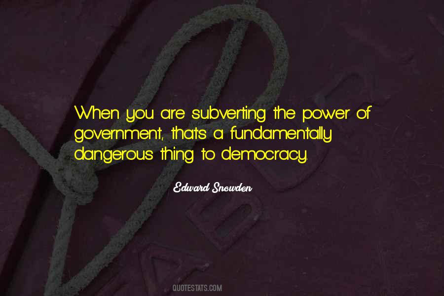 Power Of Government Quotes #150279