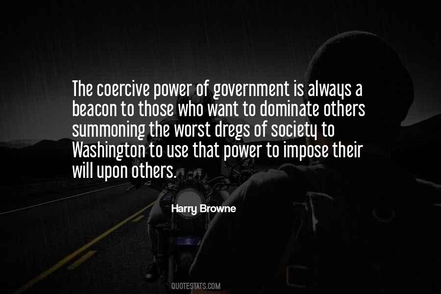 Power Of Government Quotes #217844