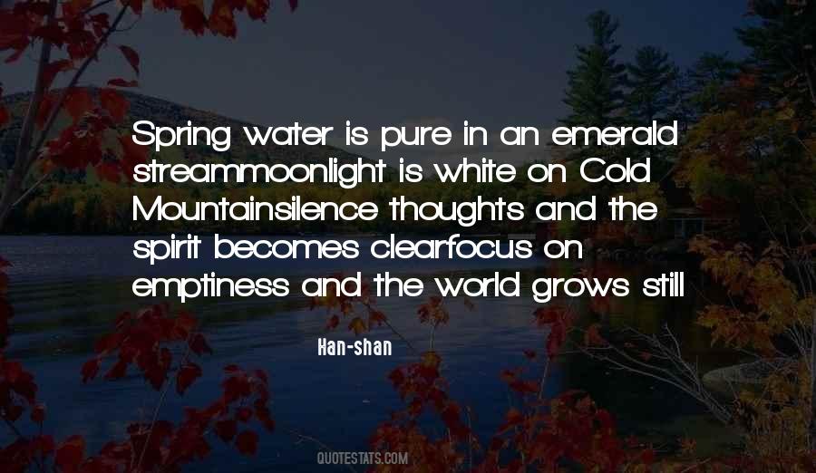 Quotes About A Mountain Stream #1630841