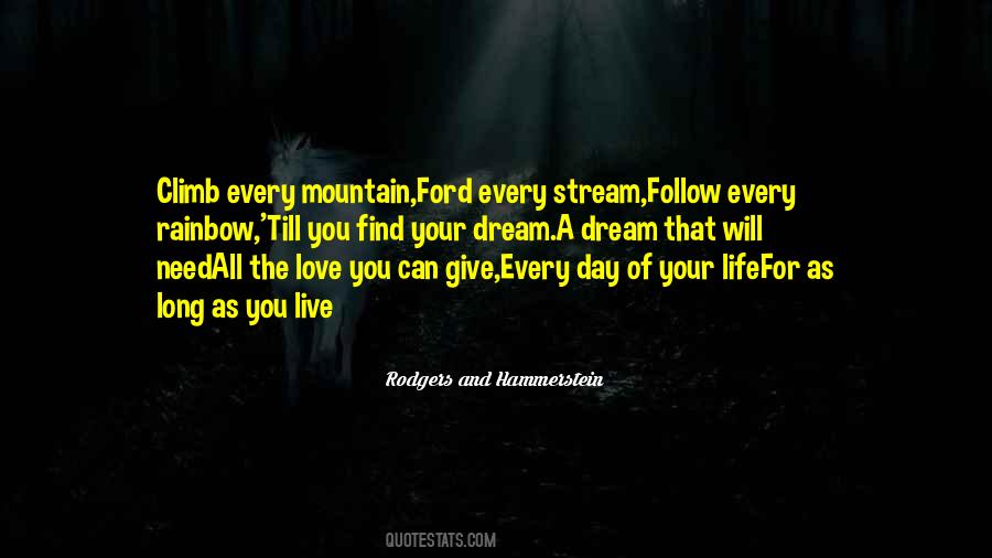 Quotes About A Mountain Stream #889082