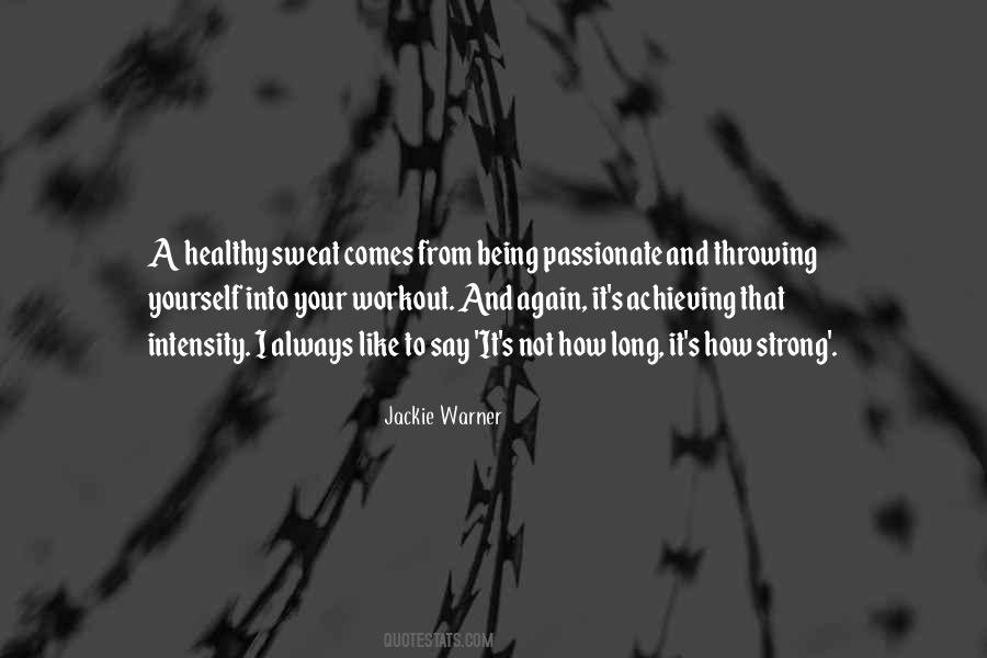 Healthy Workout Quotes #463572