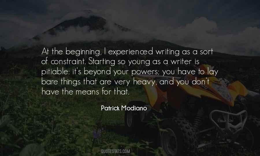 Starting From The Beginning Quotes #131437