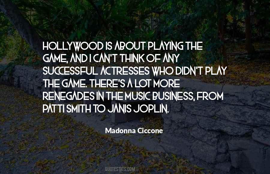 Business Is A Game Quotes #473354