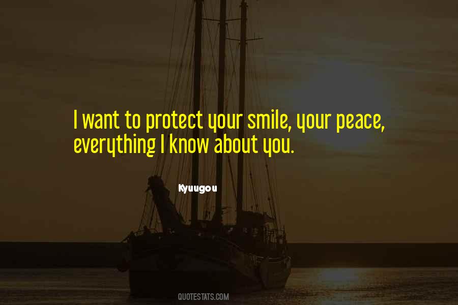 Protect Peace Quotes #1740731