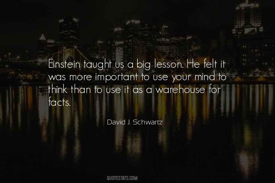 Taught A Lesson Quotes #1405759