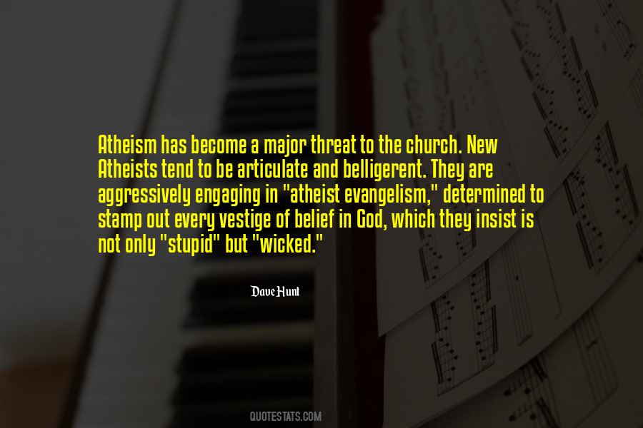 Atheism Church Quotes #14757