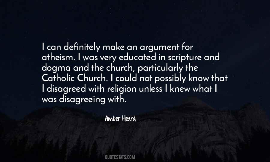 Atheism Church Quotes #721646
