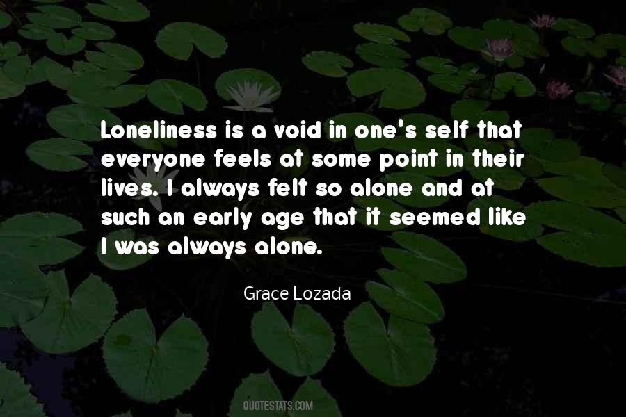 Everyone Is Alone Quotes #1556099