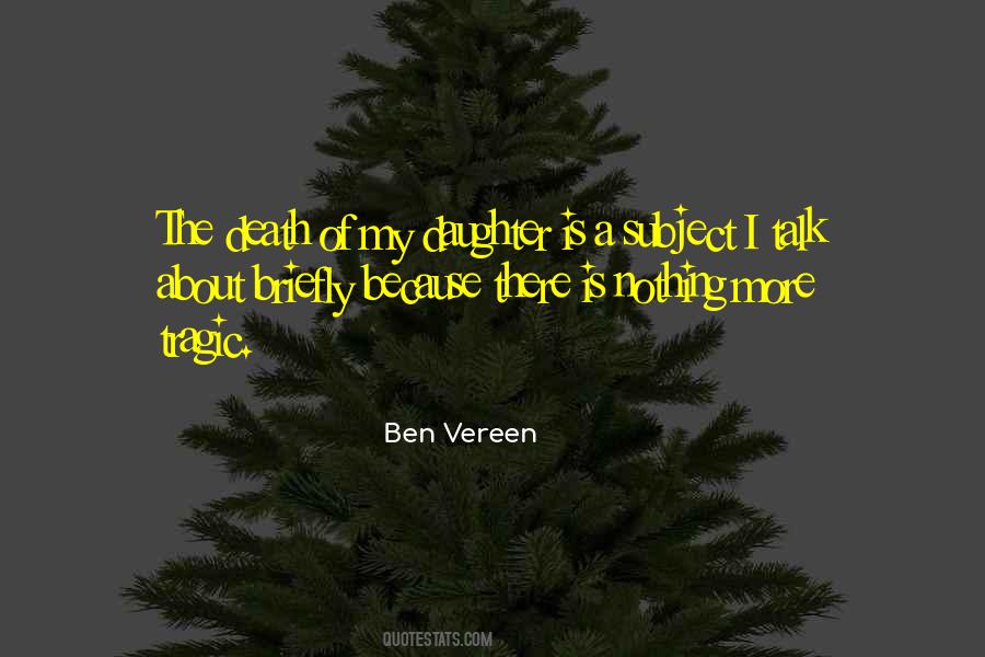 Daughter Death Quotes #430551