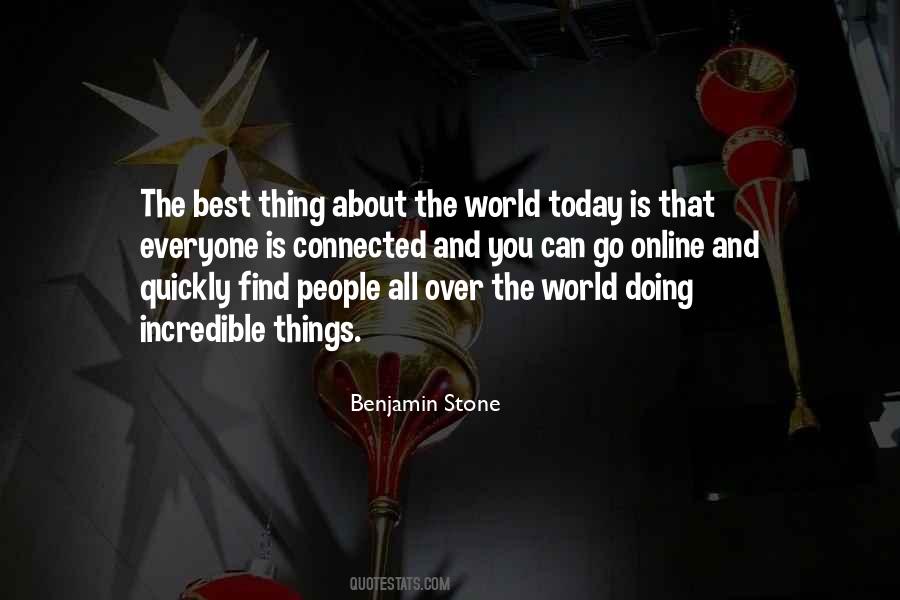 Everyone Is Connected Quotes #117246