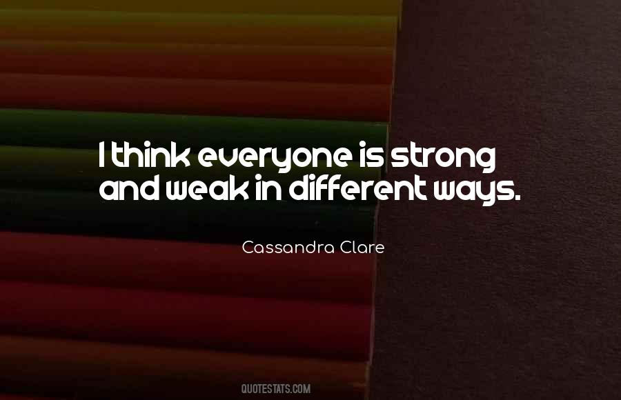 Everyone Is Different Quotes #306690