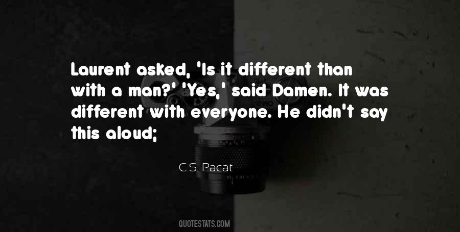 Everyone Is Different Quotes #539760