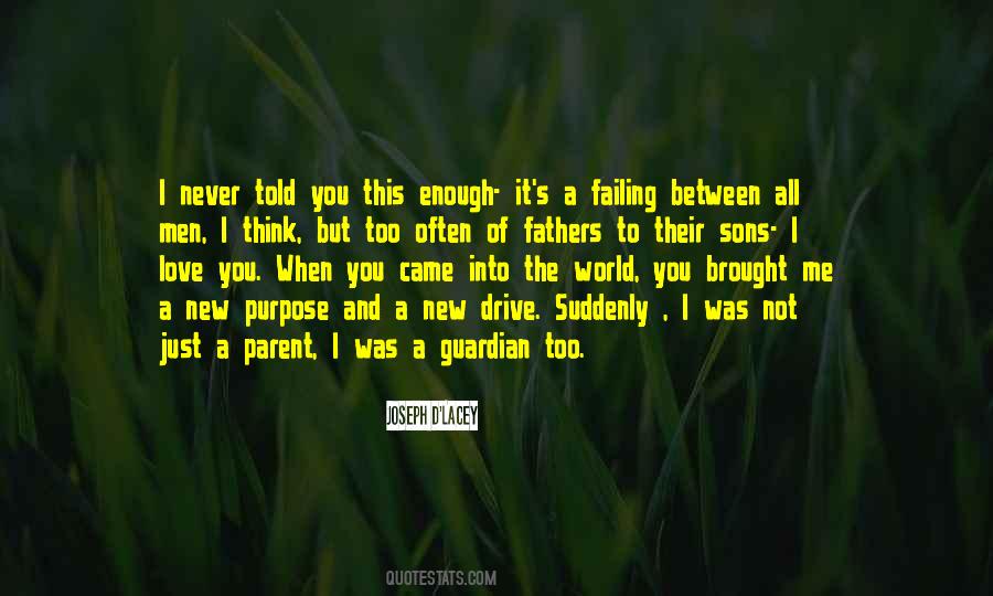It Was Never Love Quotes #1400391