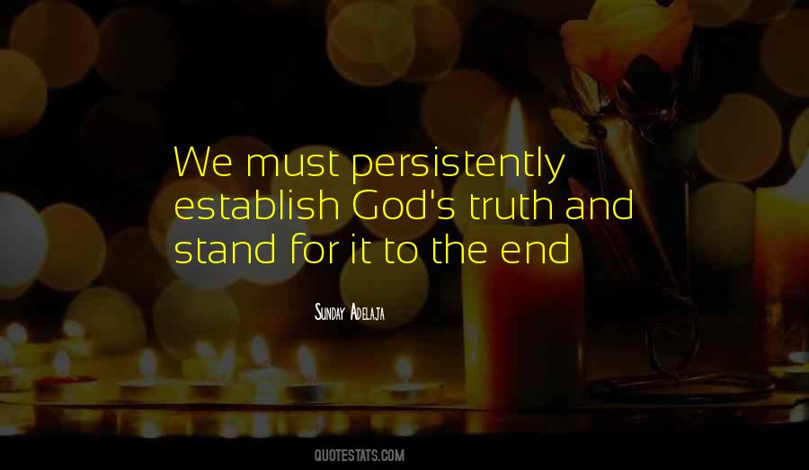God And Truth Quotes #679397