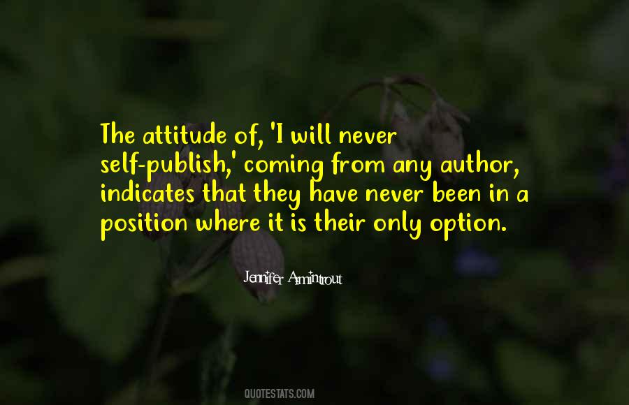 Attitude Self Quotes #180290