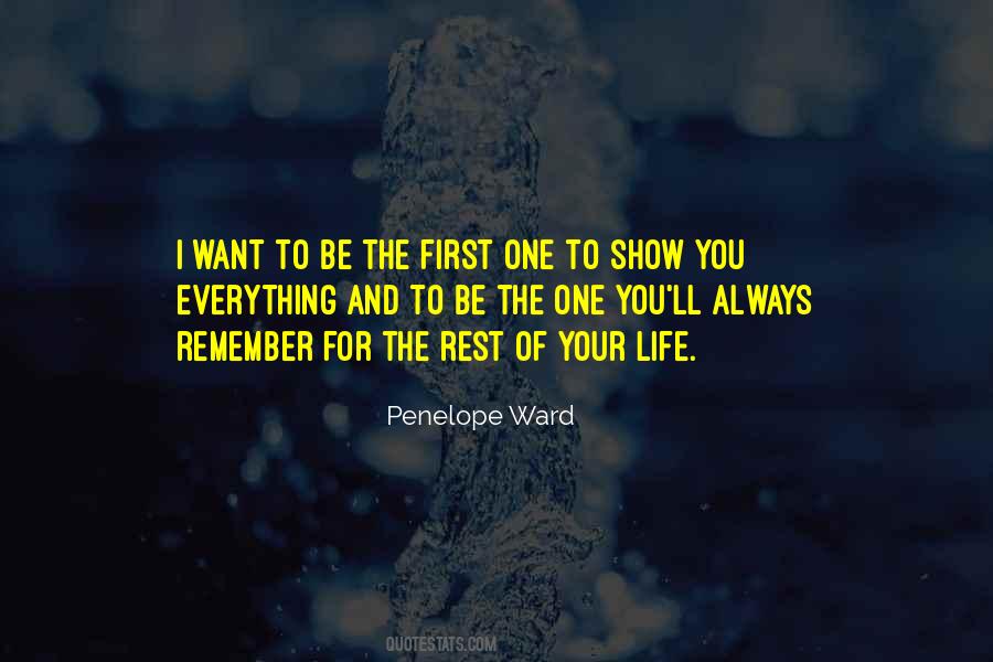 Want To Be Your Everything Quotes #189115