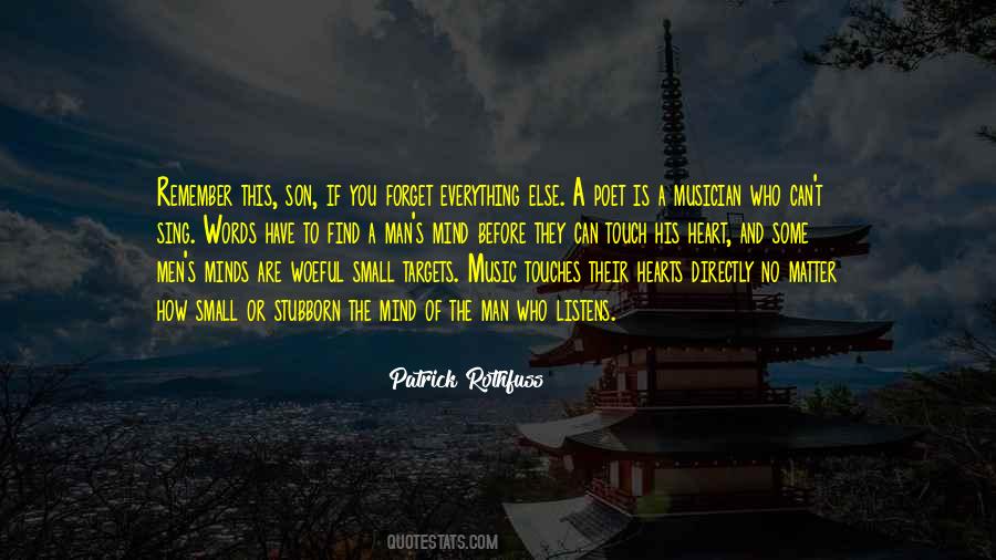 You Forget Everything Quotes #862254