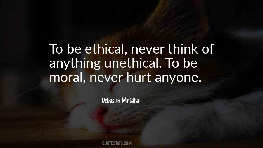 Be Ethical Quotes #892464
