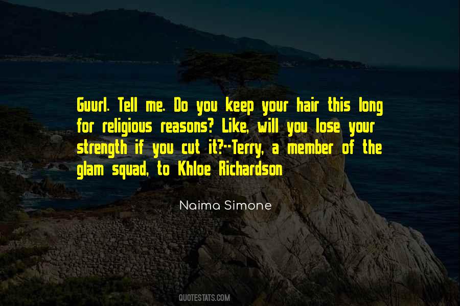 Cut Your Hair Quotes #1120559