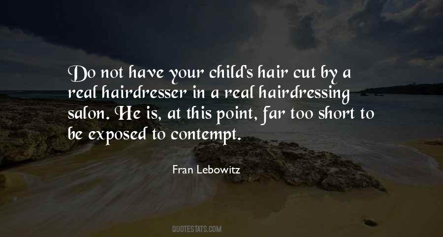 Cut Your Hair Quotes #1121556