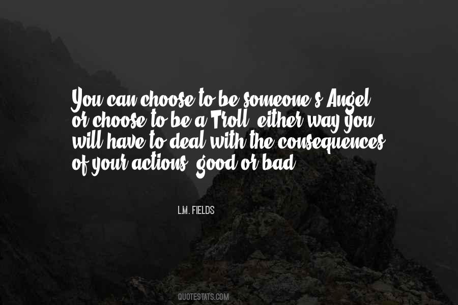 Bad Angel Quotes #801247