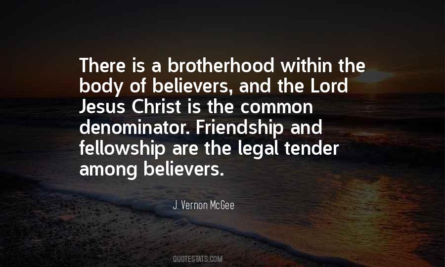 Fellowship Friendship Quotes #243834