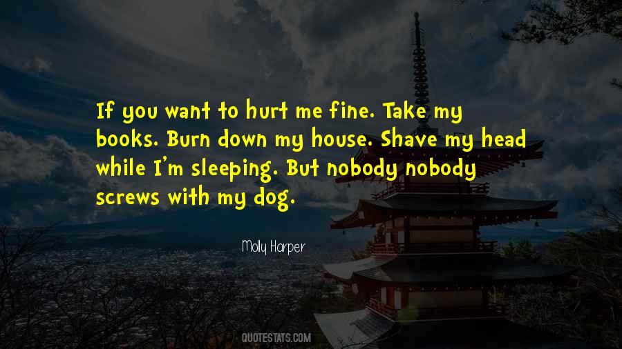 You Want To Hurt Me Quotes #1804828