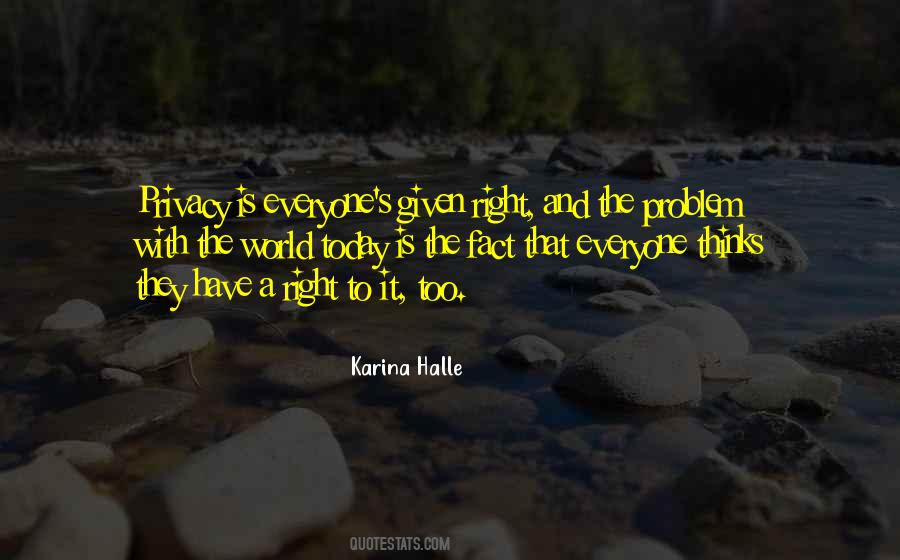 Everyone Thinks They Are Right Quotes #289322