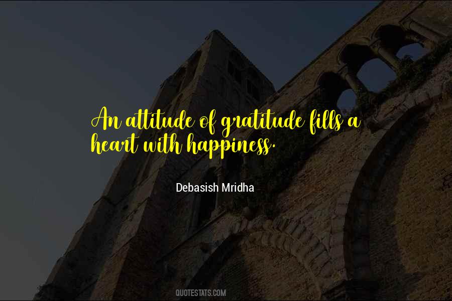 Have An Attitude Of Gratitude Quotes #1331627