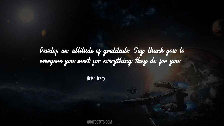 Have An Attitude Of Gratitude Quotes #1669166