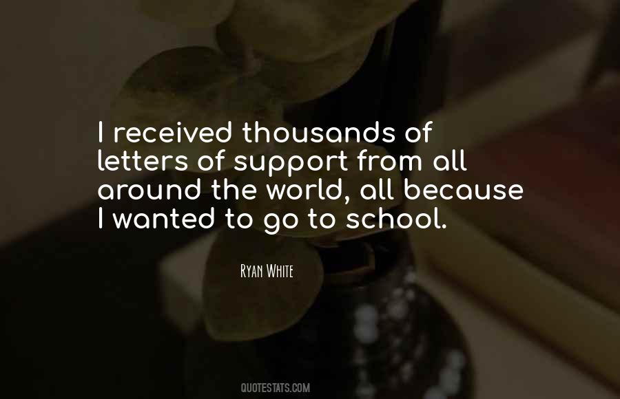 School Support Quotes #1524001