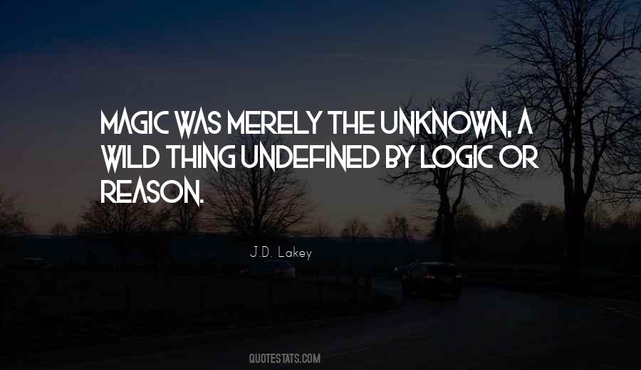 Logic Magic Quotes #1387150