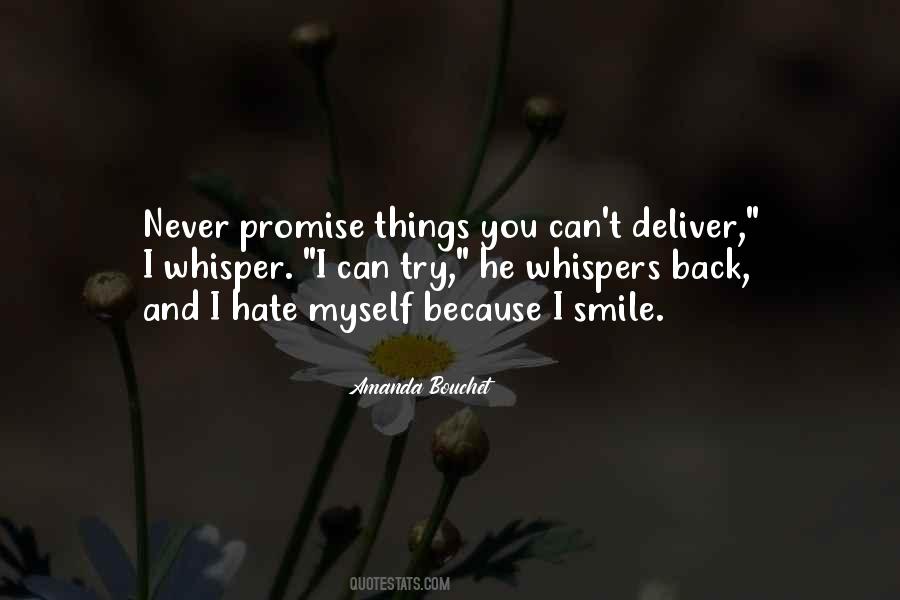 Hate Smile Quotes #1028354