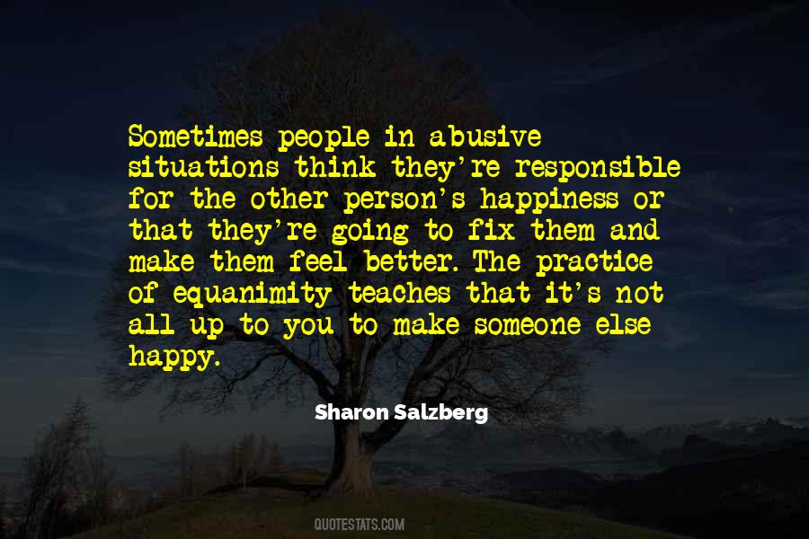 Make A Person Feel Better Quotes #23803