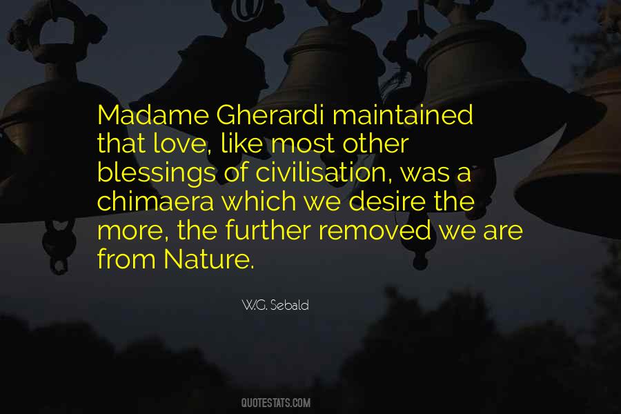 Quotes About The Love Of Nature #207749