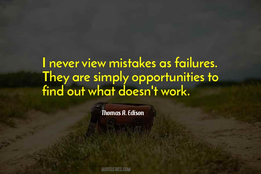Failure Opportunity Quotes #1125255