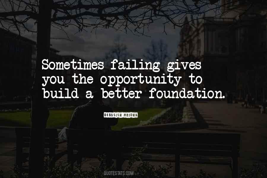 Failure Opportunity Quotes #1200608