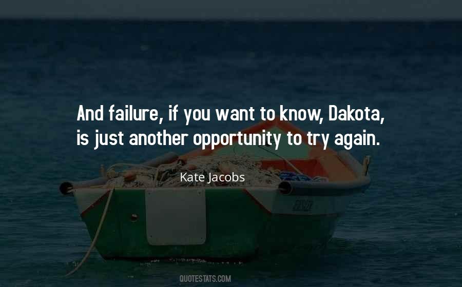 Failure Opportunity Quotes #1465282