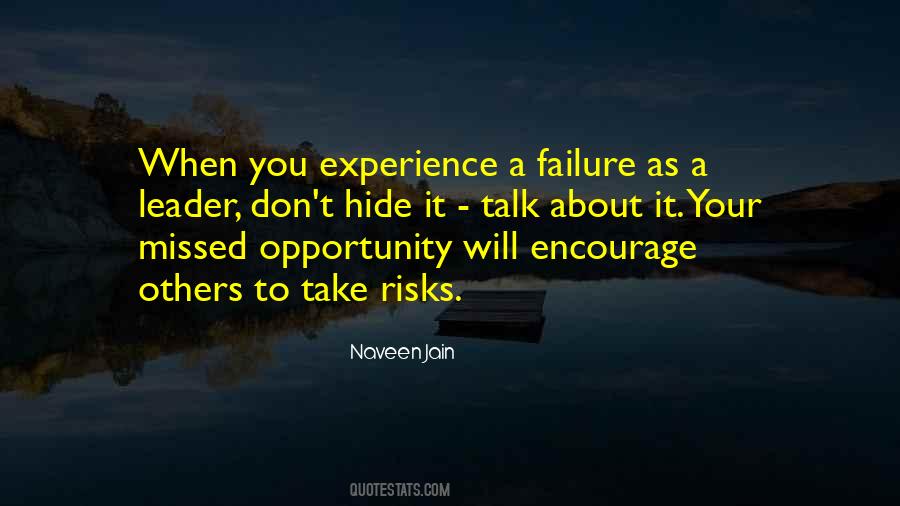 Failure Opportunity Quotes #1719517