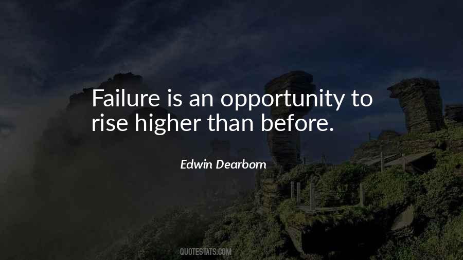 Failure Opportunity Quotes #223596