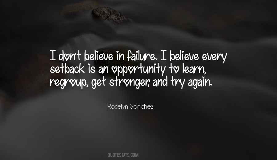 Failure Opportunity Quotes #408816
