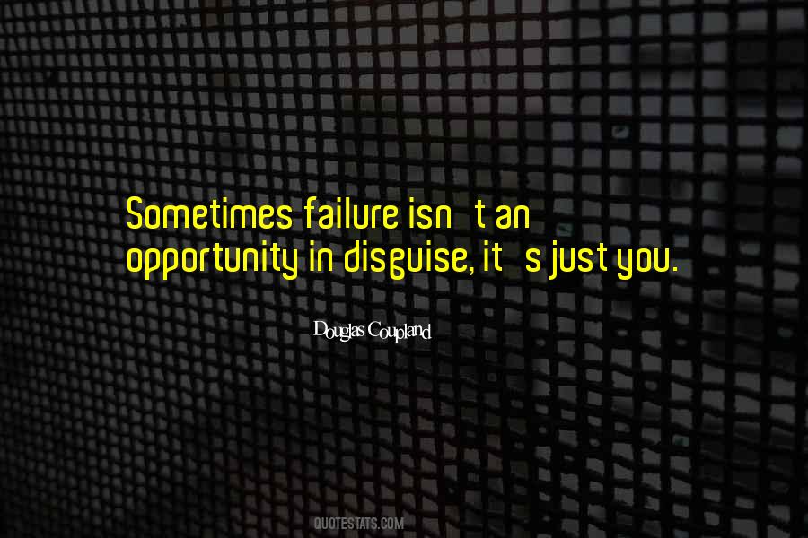 Failure Opportunity Quotes #596927