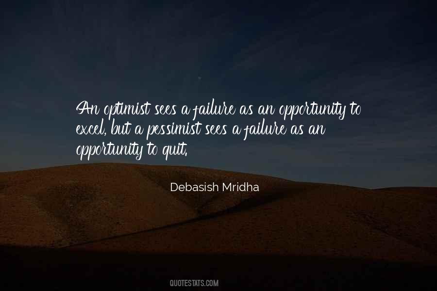 Failure Opportunity Quotes #864426