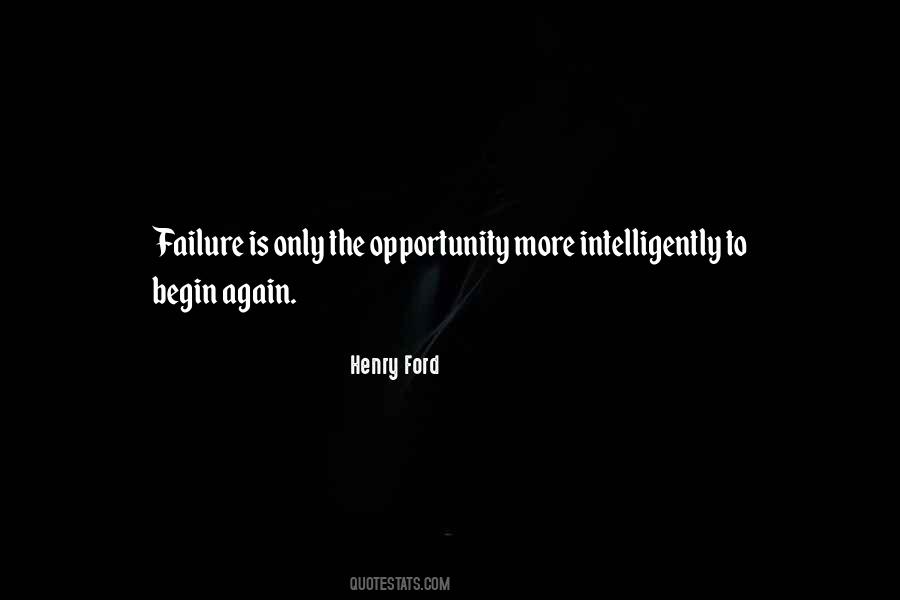 Failure Opportunity Quotes #921992
