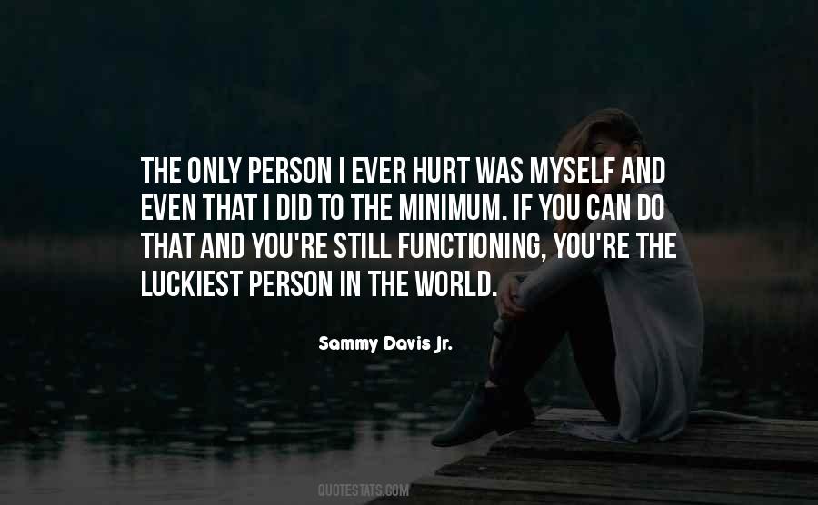 Quotes About Hurt Person #113400