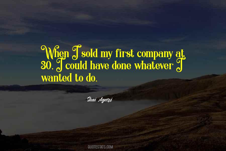 First Company Quotes #1432624