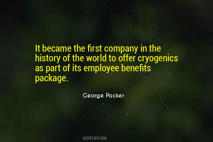 First Company Quotes #1675334