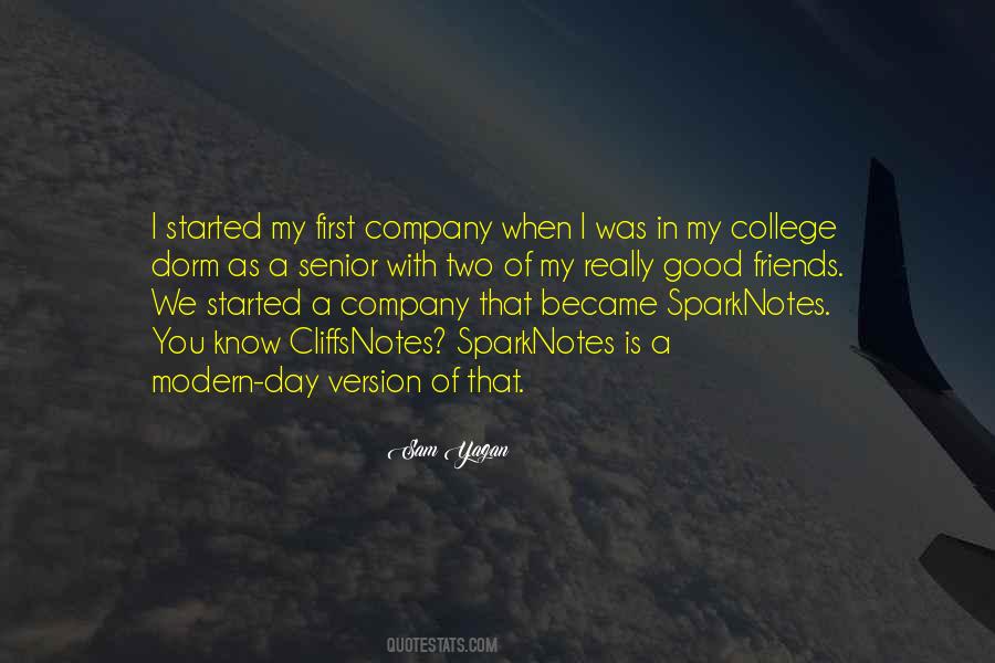 First Company Quotes #232542